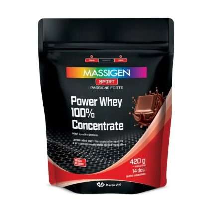 MASSIGEN SPORT POWER WHEY CONCENTRATE CIOCCOLATO 420 G