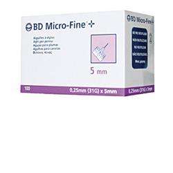 AGO PER PENNA DA INSULINA BD MICROFINE 31 GAUGE 5 MM 100 PEZZI