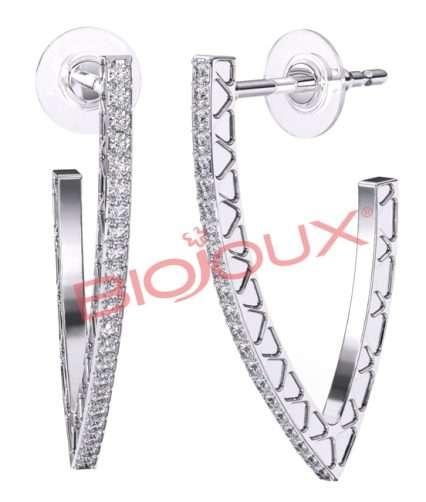 BJT205 ORECCHINI SIDNEY BOW STAINLESS STEEL