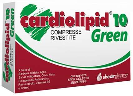 CARDIOLIPID 10 GREEN 30 COMPRESSE RIVESTITE