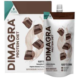DIMAGRA PROTEIN DIET CIOCCOLATO 7 PEZZI DA 220 G