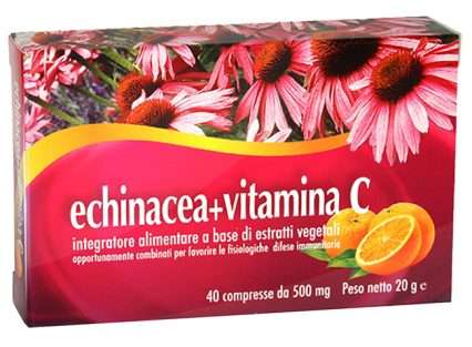 ECHINACEA + VITAMINA C 40 COMPRESSE
