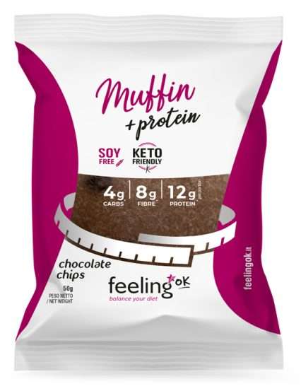 FEELING OK MUFFIN GOCCE CIOCCOLATO 50 G