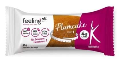 FEELING OK PLUM CAKE VANIGLIA E LIMONE START 45 G