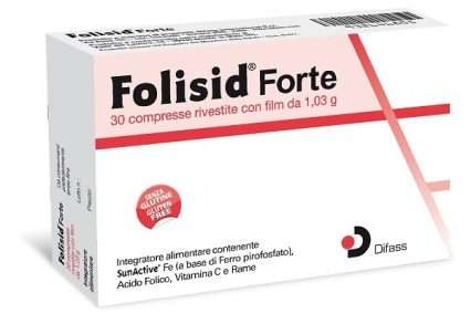 FOLISID FORTE 30 COMPRESSE 3,9 G