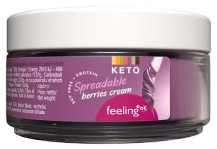 FEELING OK CREMA SPALMABILE AI FRUTTI DI BOSCO 100 G