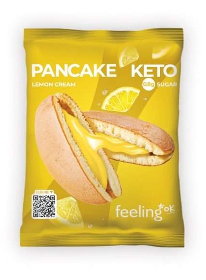 FEELING OK PANCAKE KETO LEMON CREAM 50 G