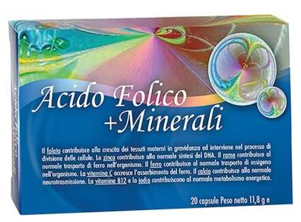 ACIDO FOLICO + MINERALI 20 CAPSULE