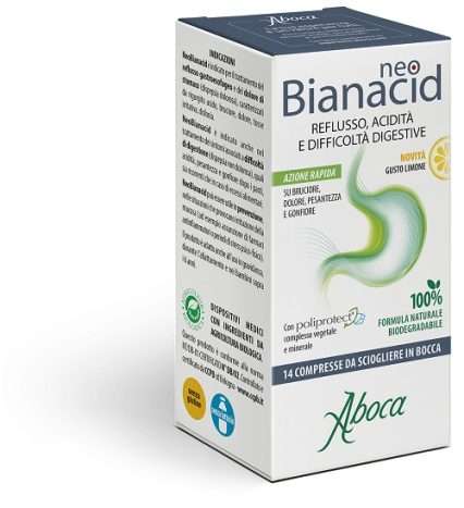 NEOBIANACID 14 COMPRESSE LIMONE