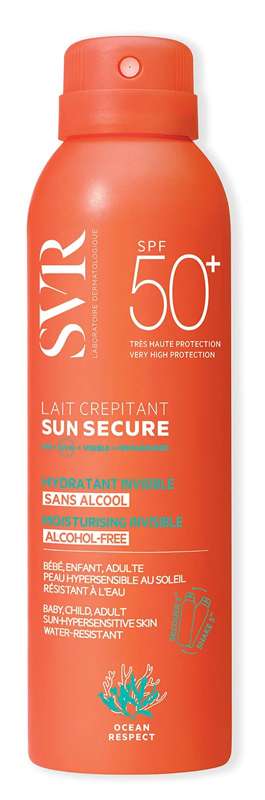 SUN SECURE LAIT CREPITANT SPF50+ 200 ML