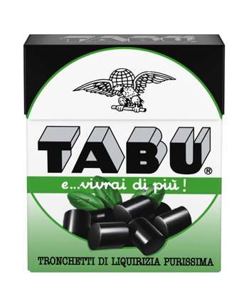 TABU TRONCHETTI LIQUIRIZIA PURISSIMA 24 G