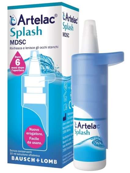 ARTELAC SPLASH MULTIDOSE GOCCE OCULARI FLACONE 10 ML