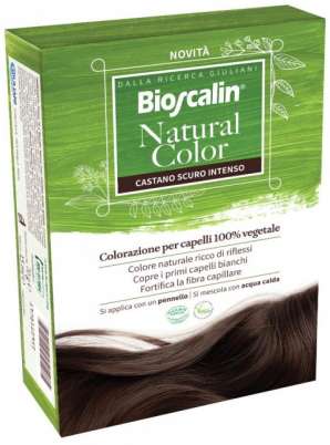 BIOSCALIN NATURAL COLOR CASTANO SCURO INTENSO 70 G