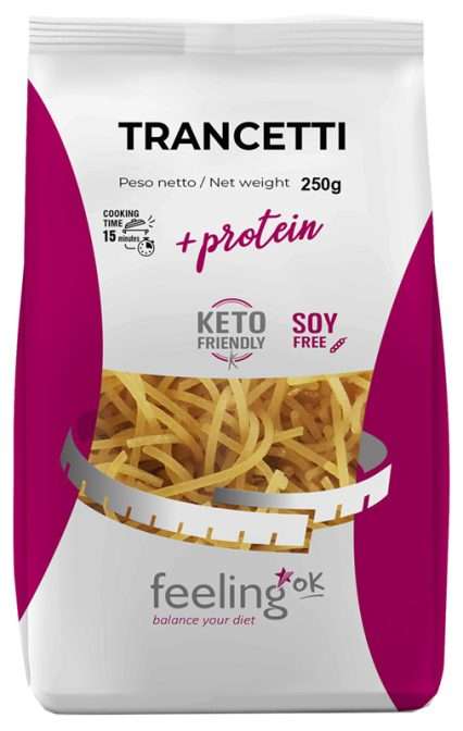 FEELINGOK +PROTEIN TRANCETTI 250 G