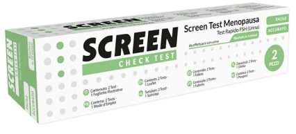 SCREEN TEST RAPIDO FSH/MENOPAUSA URINA 2 PEZZI
