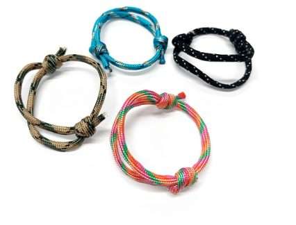 SUAVINEX BRACCIALE CITRONELLA IN CORDA KID & FAMILY 4 PEZZI