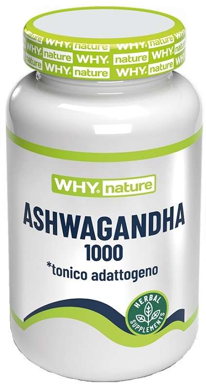 WHYNATURE ASHWAGANDHA 1000 60 COMPRESSE SENZA GLUTINE