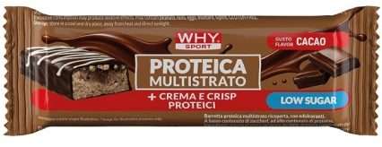 WHYSPORT BARRETTA PROTEICA MULTISTRATO CACAO 60 G