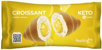 FEELING OK CROISSANT RIPIENO DI CREMA PASTICCERA 50 G
