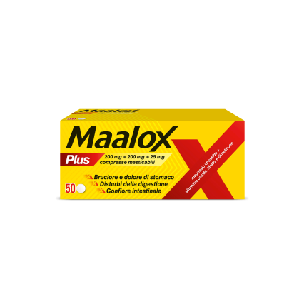 MAALOX PLUS*50CPR MAST