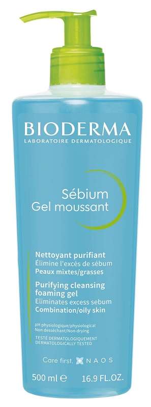 SEBIUM GEL MOUSSANT 500 ML