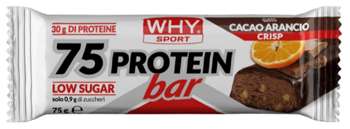 WHYSPORT 75 PROTEIN BAR CACAO ARANCIO CRISP 75 G