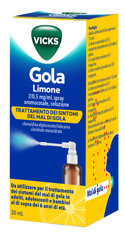 VICKS GOLA*SPR 30ML 2MG+0,5MG