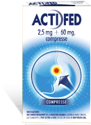 ACTIFED*12CPR 2,5MG+60MG S/Z
